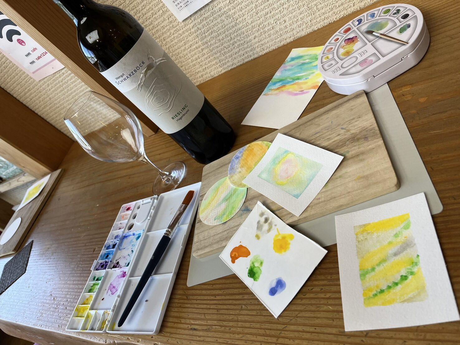 【予告】ワインとMyアートラベルを描くワークショップのお知らせ